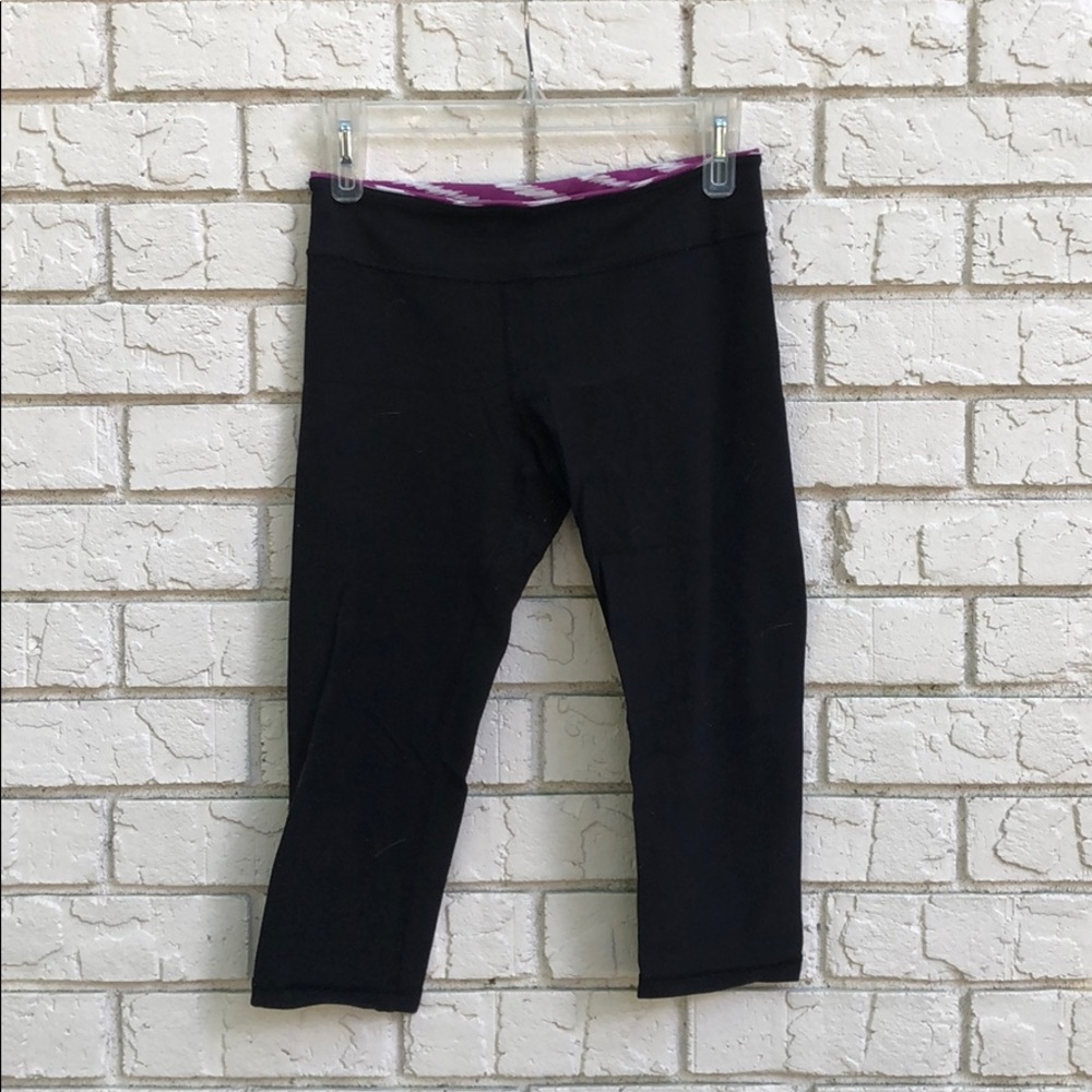 Reversible Ivivva Cropped Leggings Size 14